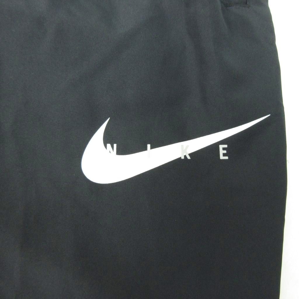 NIKE Trail Dri-FIT ロゴプリント メッシュ パンツ ブラック NIKE Trail Dri-FIT ロゴプリント メッシュ パンツ ブラック