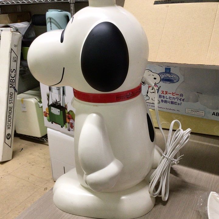 TIGER 電動かき氷器 スヌーピー型 ABO-A10Z ES - メルカリ