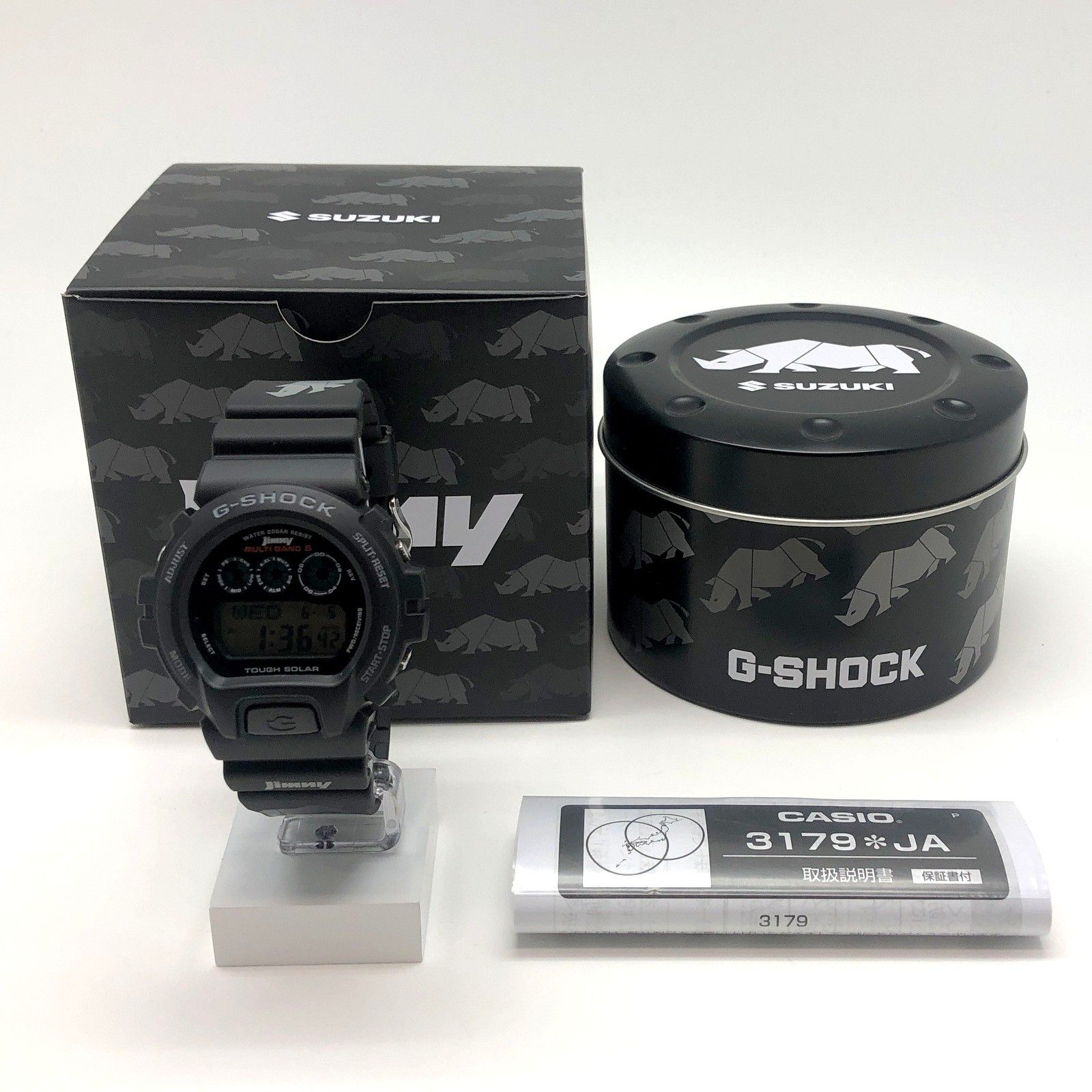 スズキジムニー　6900 G-SHOCK 1/26発売｜SUZUKI JIMNY × Casio G-SHOCK GW-6900｜抽選/販売