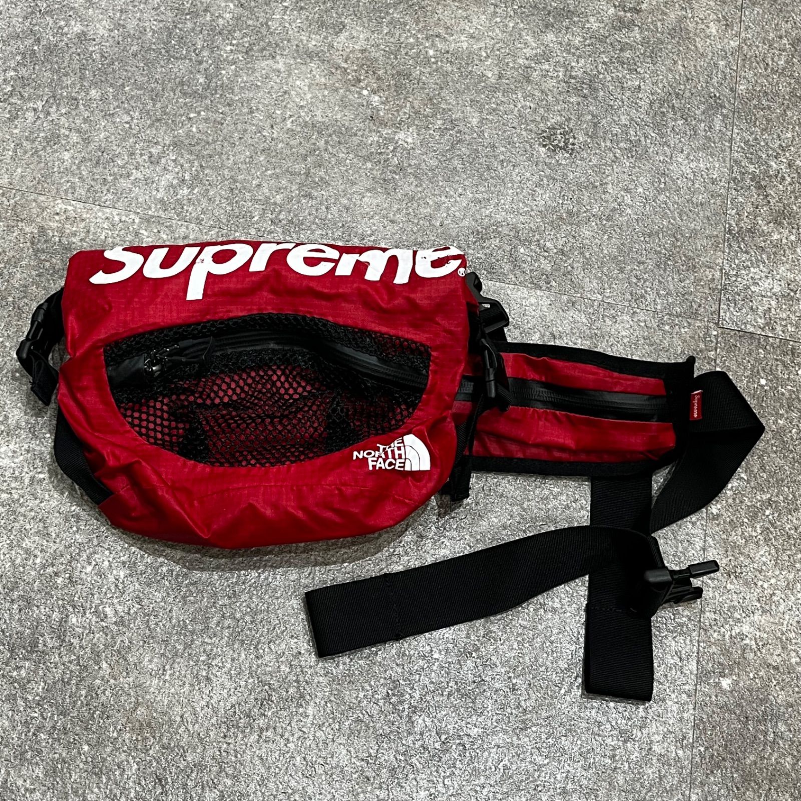 SUPREME17SS THE NORTH FACE WATERPROOF WAIST BAG ウォータープルーフ 