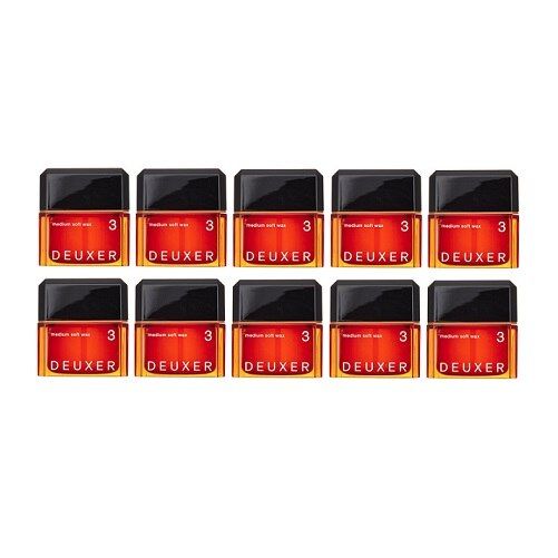 【10個セット】デューサー ミディアムソフトワックス 3 80g
