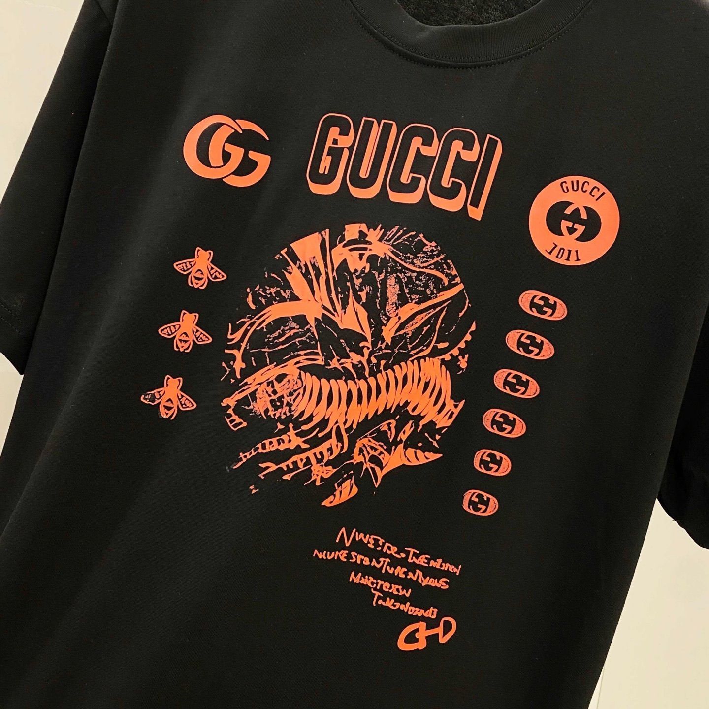 グッチ　GUCCI　Tシャツ 今日特価】GUCCI グッチ 25SS プレミアムロゴプリント 円領 T