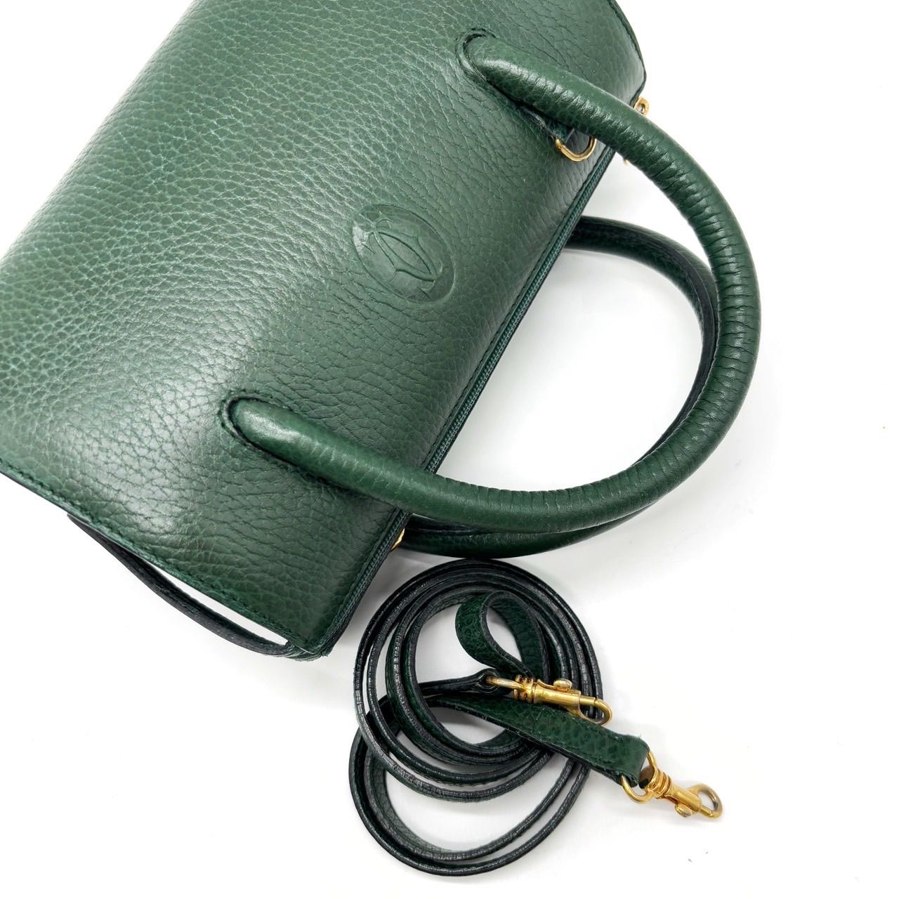 ✨良品✨ Cartier カルティエ 2way ミニボストンバッグ ショルダー 