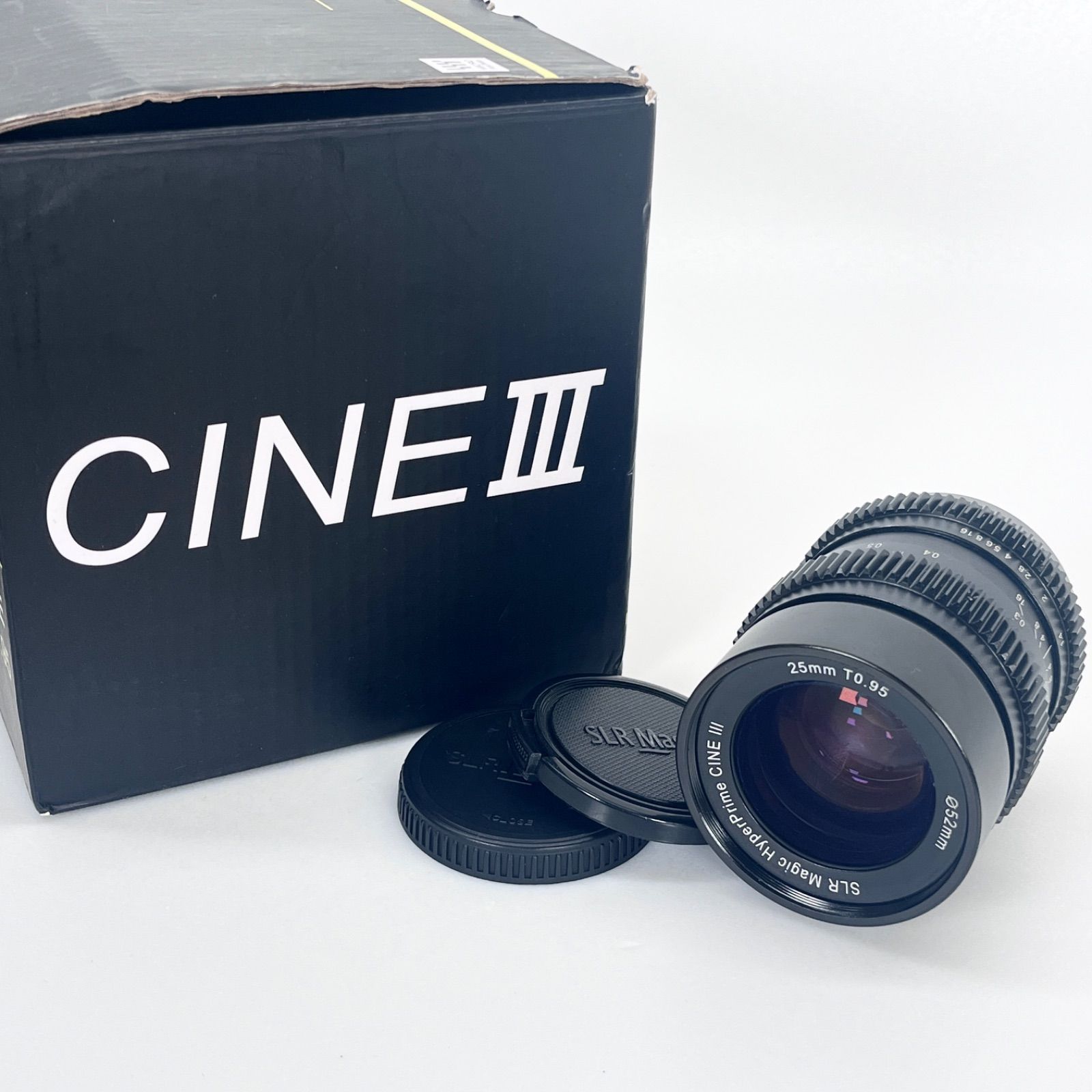 【極美品】SLRMAGIC 25mmF0.95 CineⅢ マイクロフォーサーズ ☆極美品☆SLRMAGIC 25mmF0.95 CineⅢ マイクロフォーサーズ