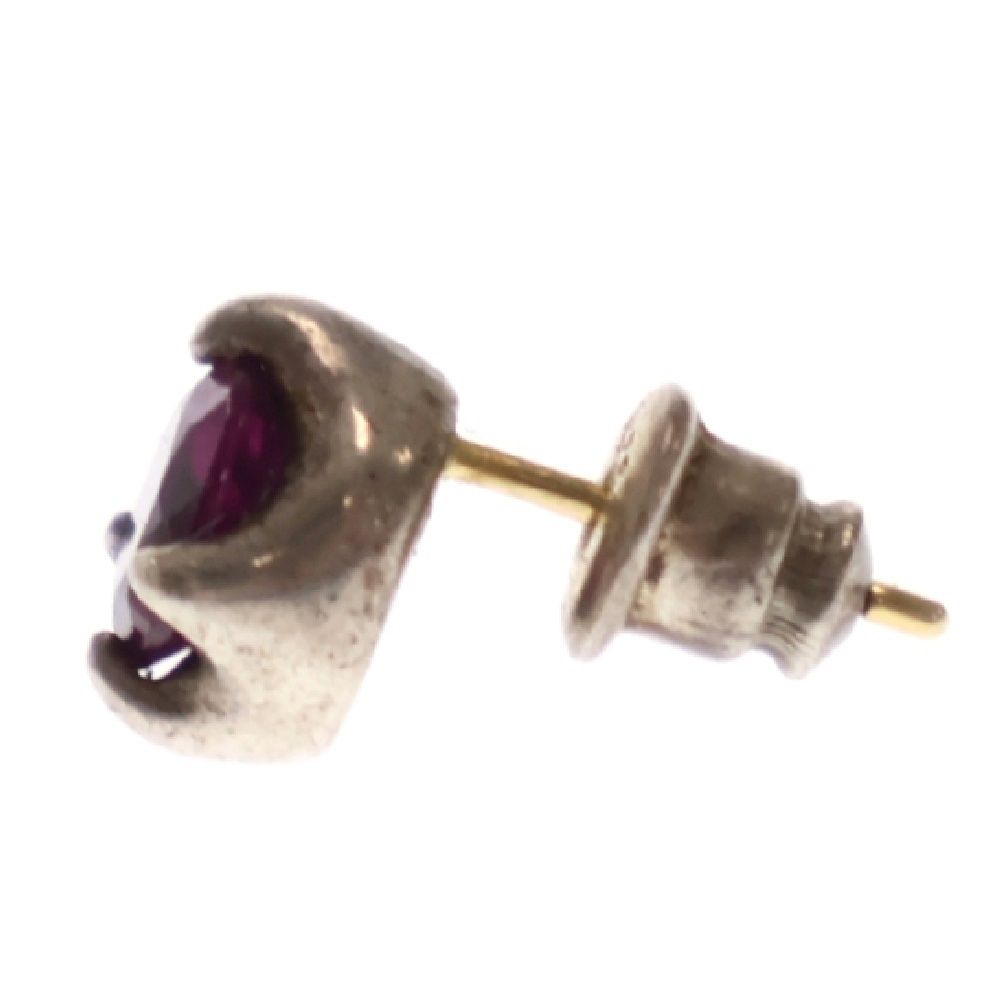 Bloody Mary (ブラッディマリー) ナットピアス ガーネット シルバー
