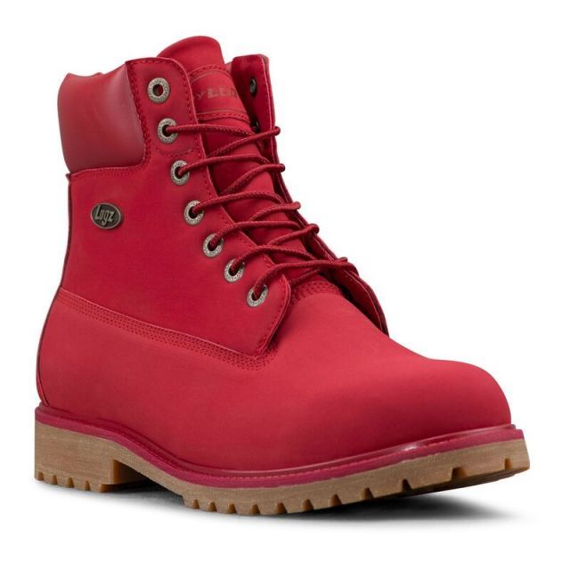 【送料無料】 ラグズ メンズ ブーツ・レインブーツ シューズ Lugz Convoy Men's Hiking Boots Mars Red Gum