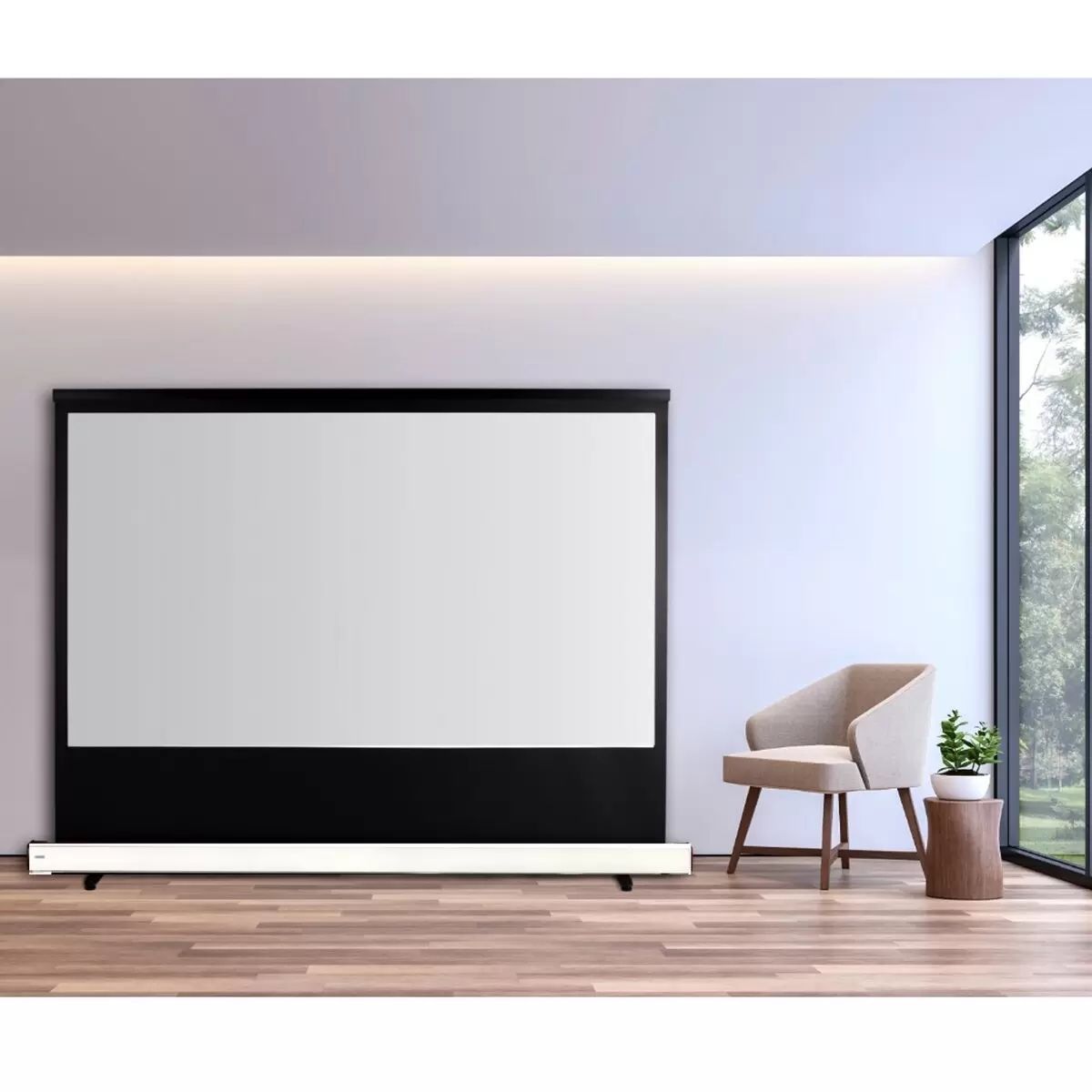 KIKUCHI 100型 床置スクリーン16:9 SD-100HDWA/K