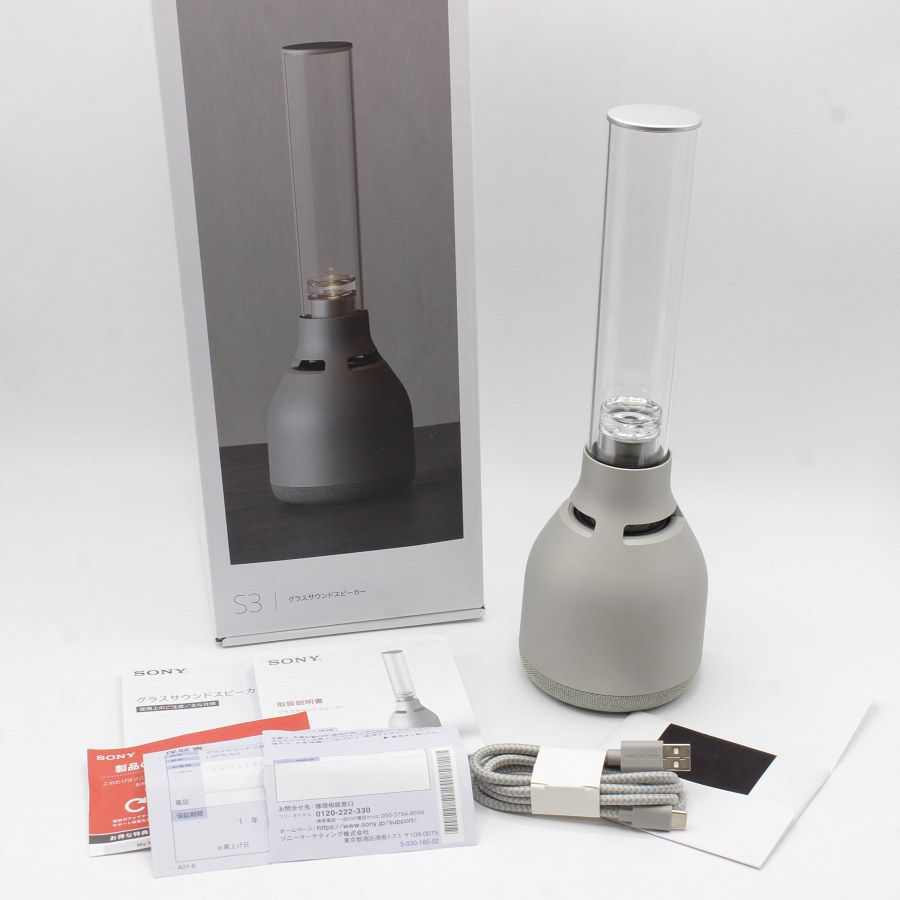ゆ*う様 SONYグラスサウンドスピーカーLSPX-S3 箱・付属品あり SONYグラスサウンドスピーカーLSPX-S3 箱・付属品あり 最安値】SONY