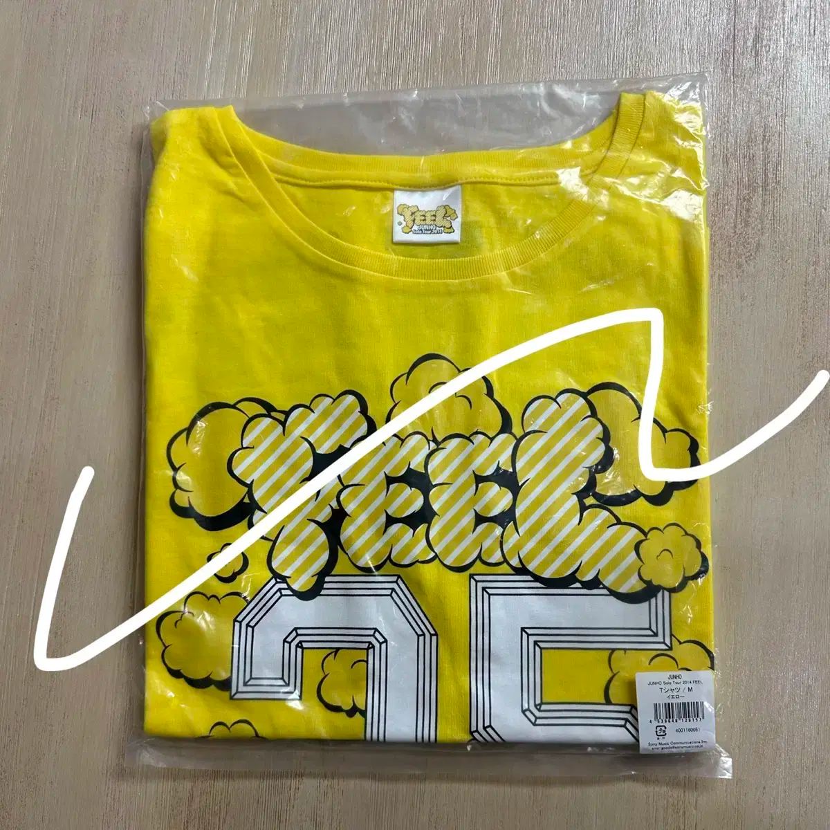 イ ジュノ LEE JUNHO 2PM FEEL ツアー 半袖 Tシャツ M フィル