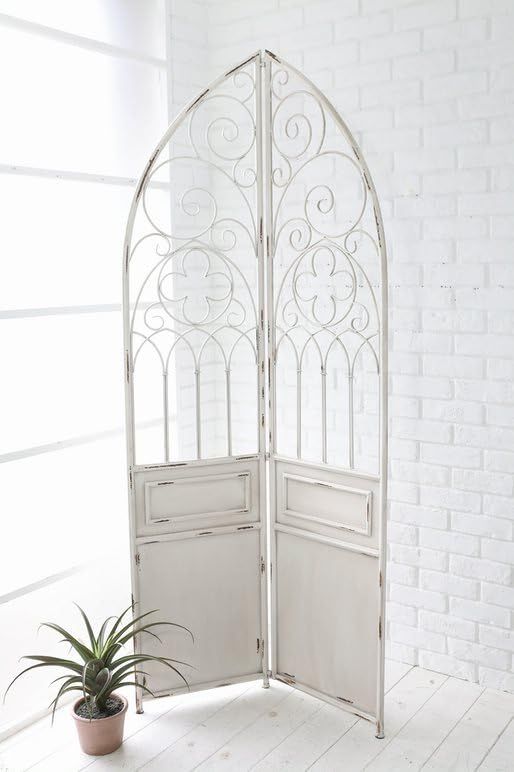 パティオ ラウンドテーブル ホワイト コベントガーデン アイアン NY-41