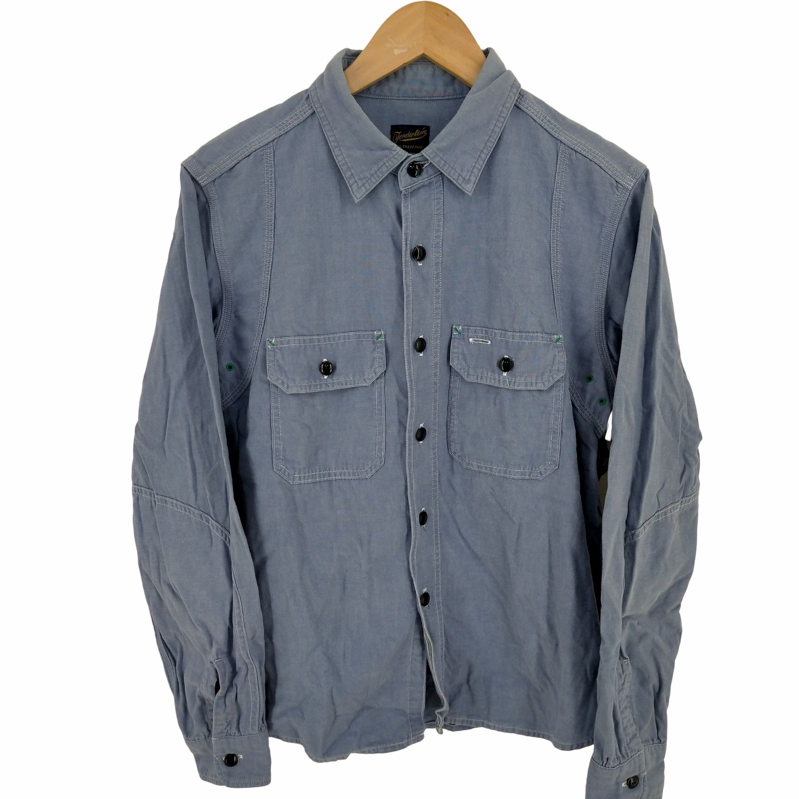 テンダーロイン TENDERLOIN CHAMBRAY SHT シャンブレーシャツ メンズ