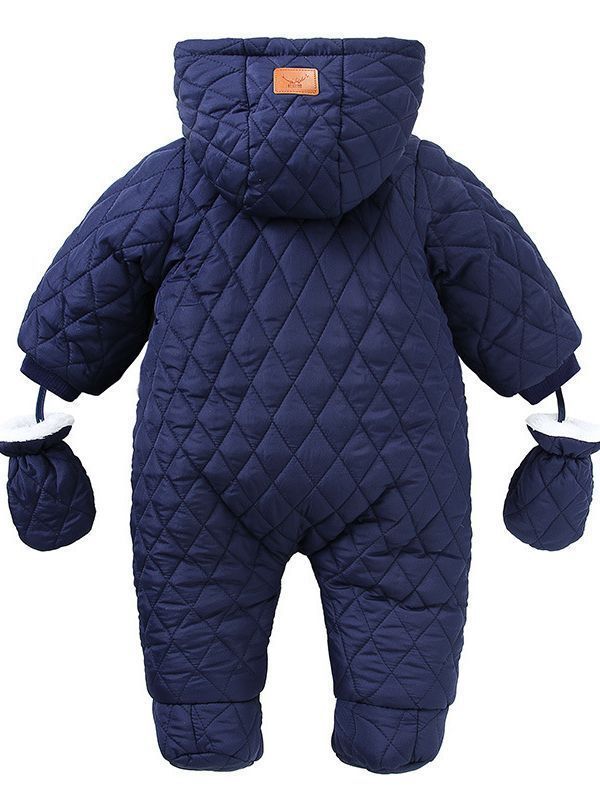 子ども用防水フード付きジャンプスーツ 4T イスビョン（ISBJÖRN