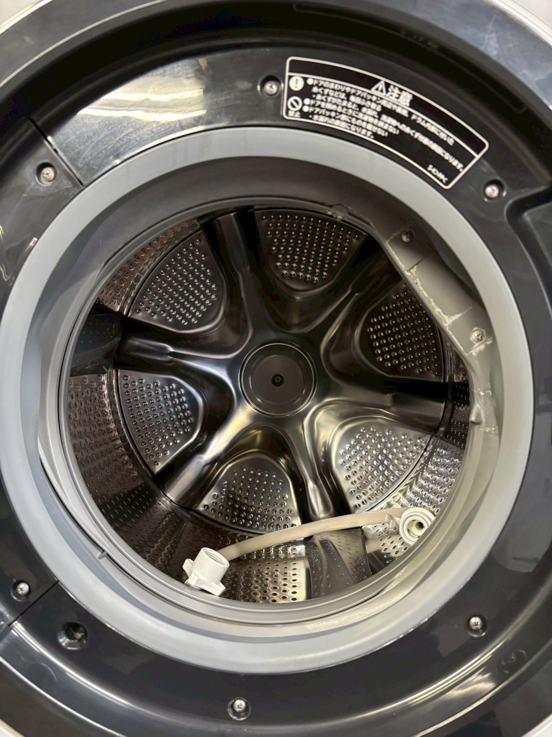 87取付無料！完動品！高性能SHARP熱乾燥搭載ドラム式洗濯機！冷蔵庫