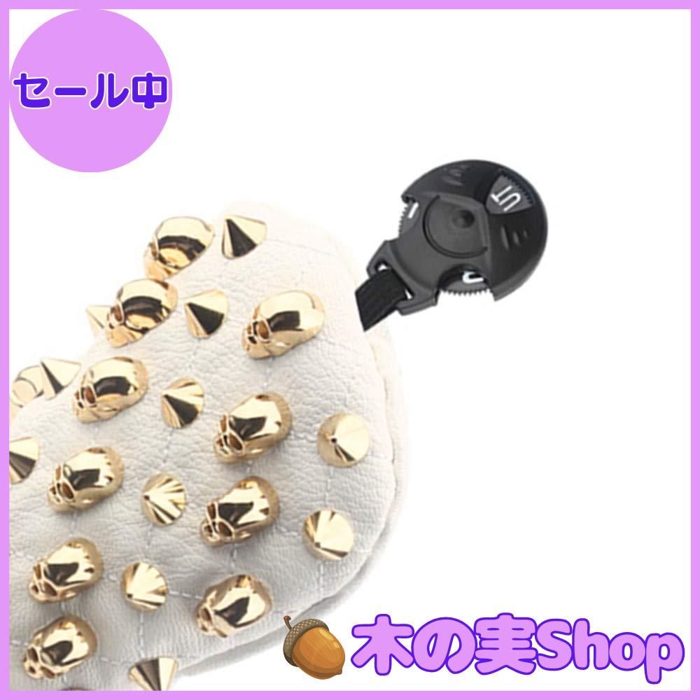 Sunbro Golf : ヘッドカバーゴルフ Bling-Bling ゴールド 輝くリベット Headcoversドライバー&frasl;ウッド 格安 スカル ヘッドカバー SUNBRO: 韓国（ヘッドカバー｜ゴルフ）：スポーツ・アウトドアの通販