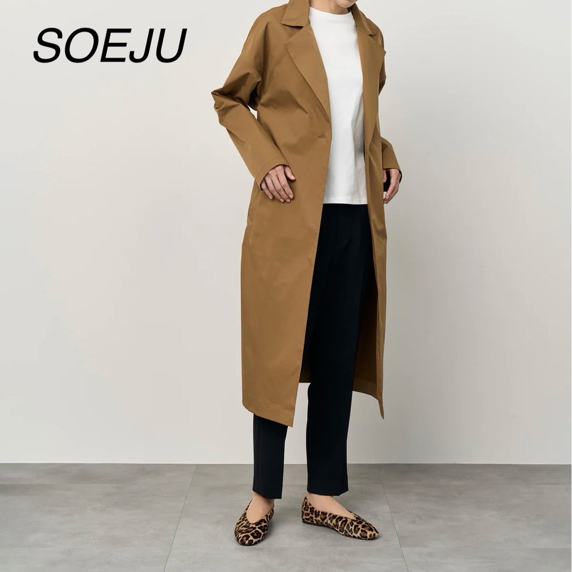 美品✨SOEJU ソージュ リモンタパッカブルコート M リモンタパッカブルコート - SOÉJU online store｜上質な大人の