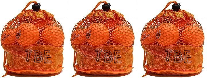 トビエモン(TOBIEMON) ゴルフボール 蛍光マットカラーボール 公認球 T-2MO マットオレンジ 3ダース 36球( マットオレンジ)