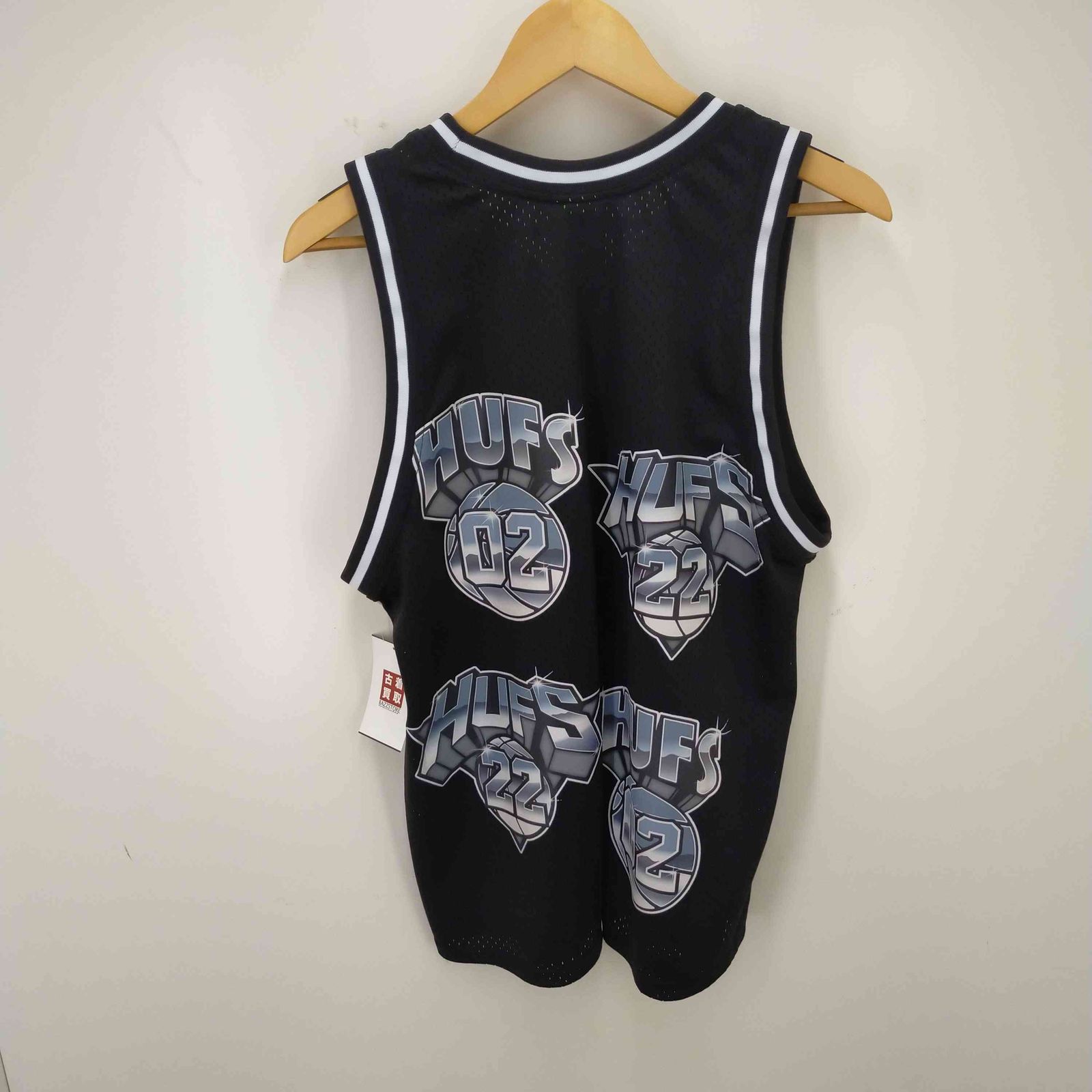 ハフ HUF HUFS BASKETBALL JERSEY メッシュ タンクトップ メンズ M 