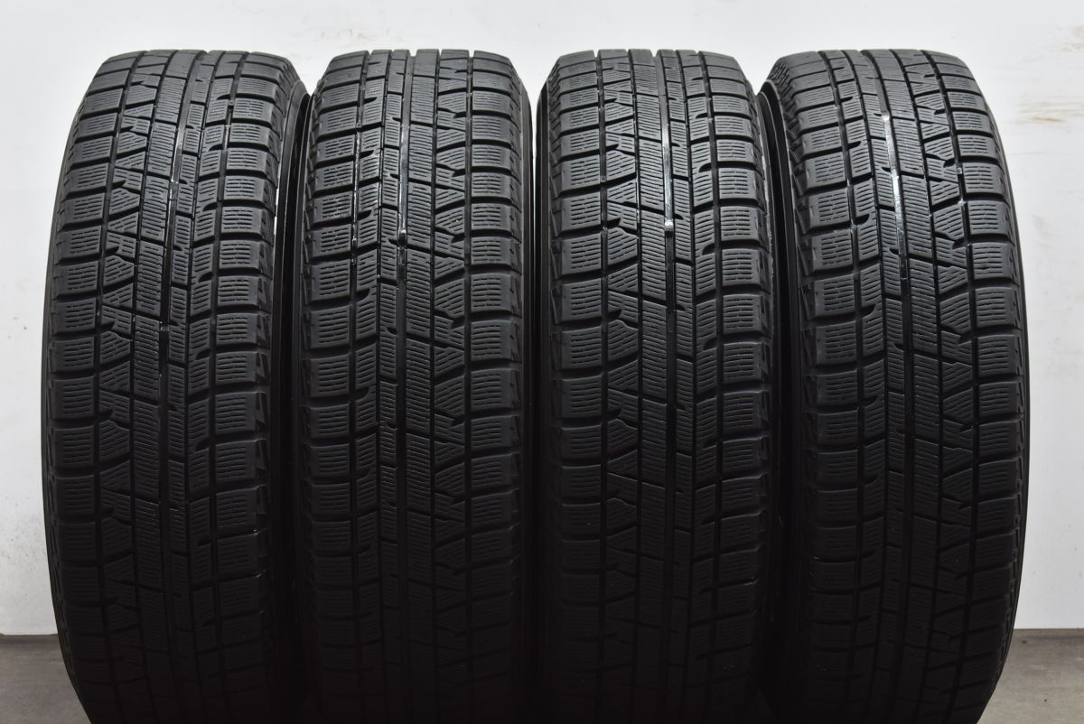 【美品】ABATIS 15in 6J +43 PCD114.3 ヨコハマ アイスガード5PLUS iG50+ 195/65R15 ノア ヴォクシー ステップワゴン セレナ プレマシー