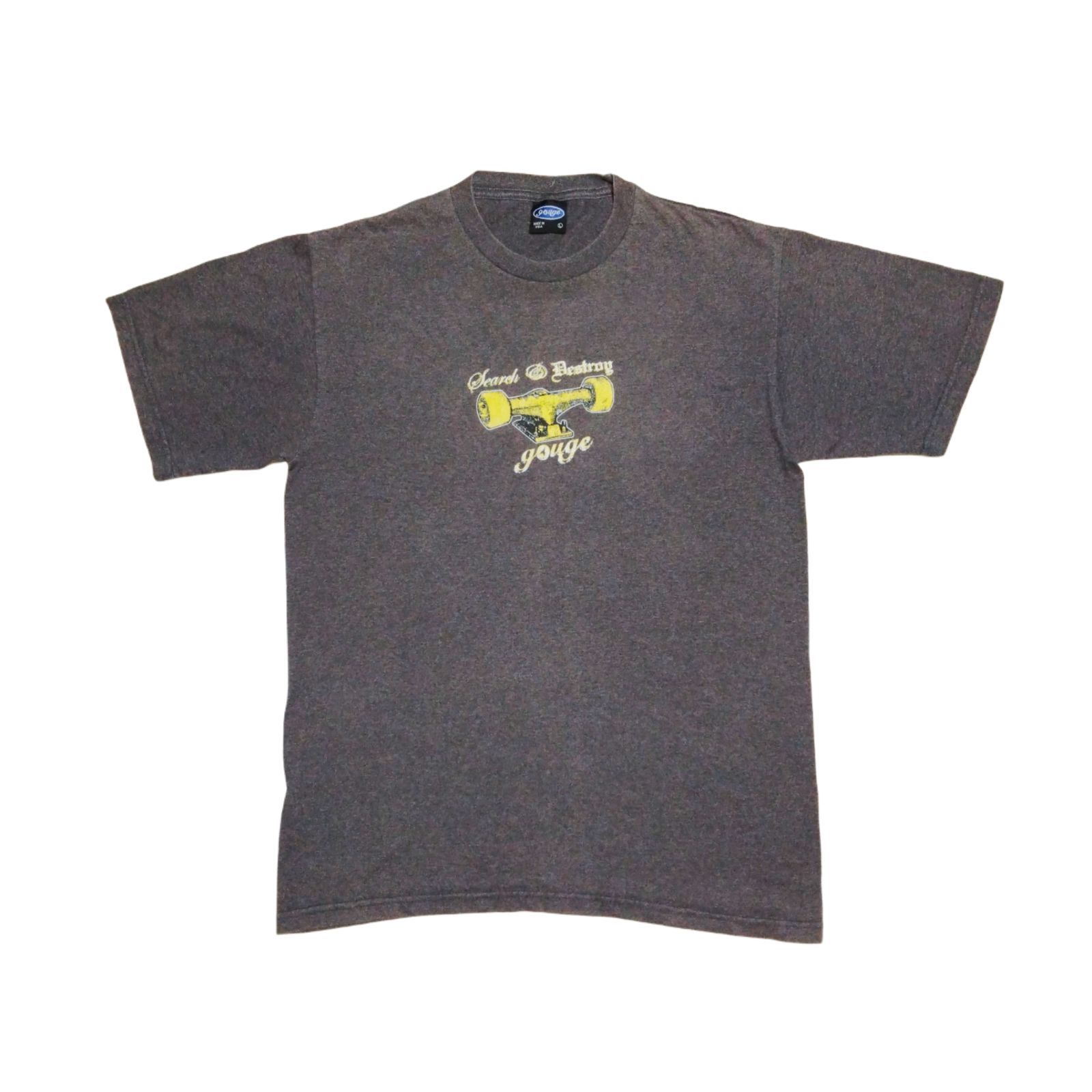 90s vintage gouge print t-shirt ヴィンテージ スケート