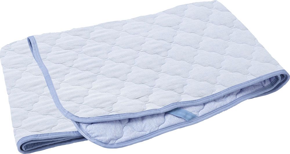 ファイテン 星のやすらぎ リバーシブル敷きパッド リネンストライプ