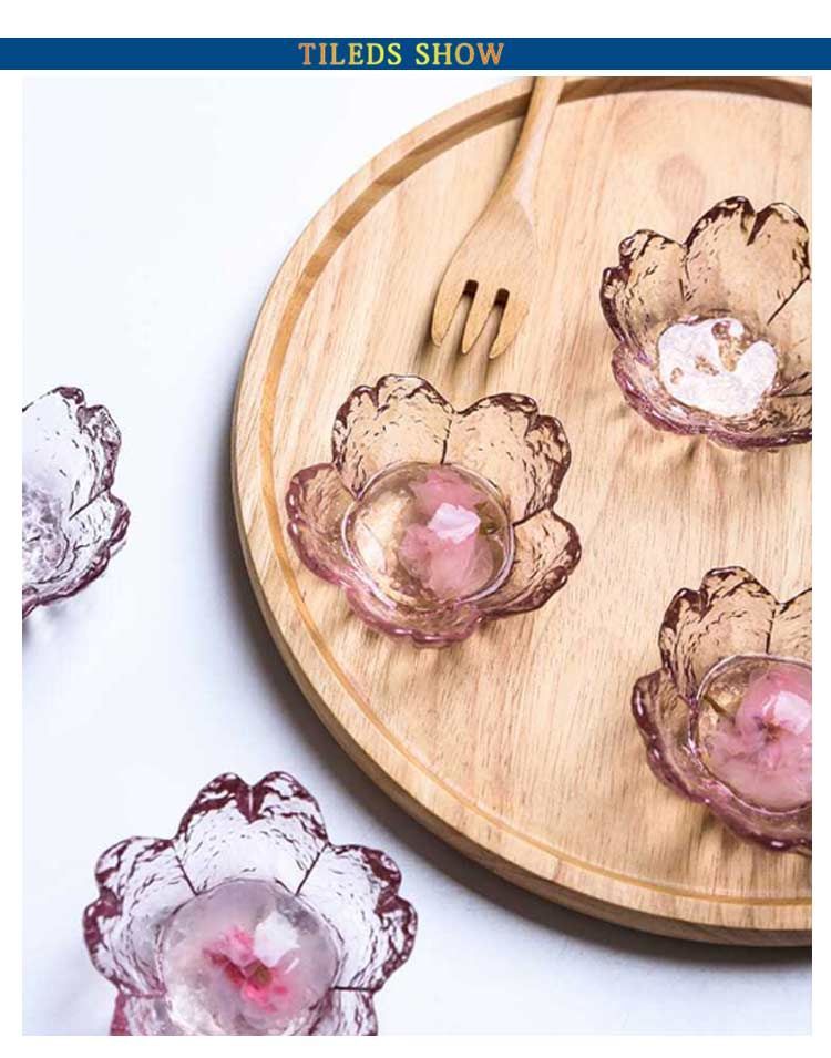 デザート皿セット 昭和レトロ ガラスボウル 桜 【公式通販】