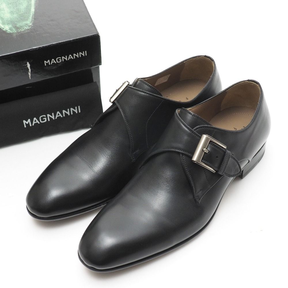 【極美品】マグナーニ　スエード　シングルモンクストラップ　シューズ モンクストラップシューズ – MAGNANNI(マグナーニ)公式WEBSTORE