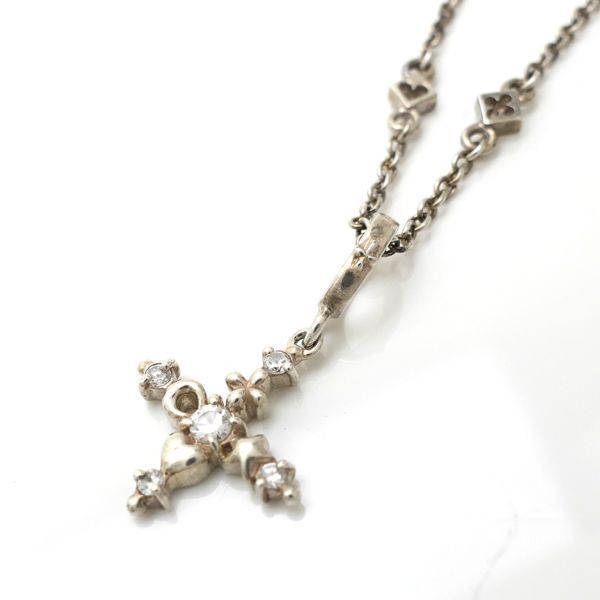 LOREE RODKIN love&hate クロスペンダント ネックレス SILVER925