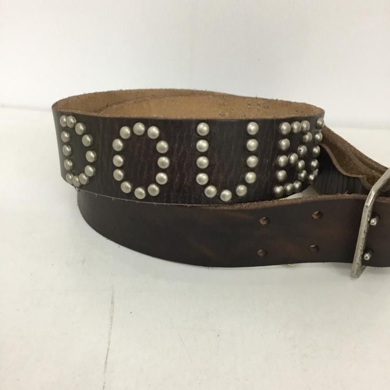 RRL スタッズ付き レザーベルト 38 RRL ダブルアールエル ベルト・バックル レザーベルト 38 スタッズ