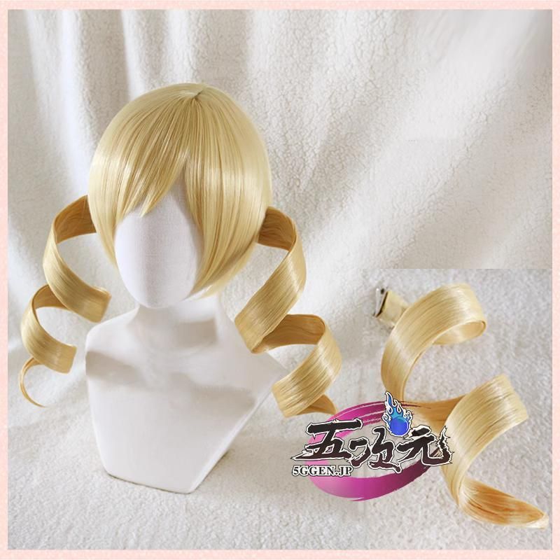 フィットする ICOS 魔法少女まどか マギカ コスプレ 巴マミ 衣装 ウィッグ 靴 追加 【２０１４最新作】