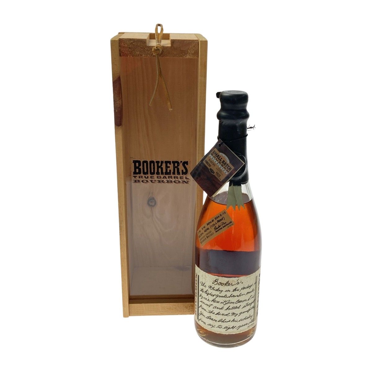 ブッカーズ TRUE BARREL 7年8ヶ月 63.2度 古酒 木箱入 - メルカリ