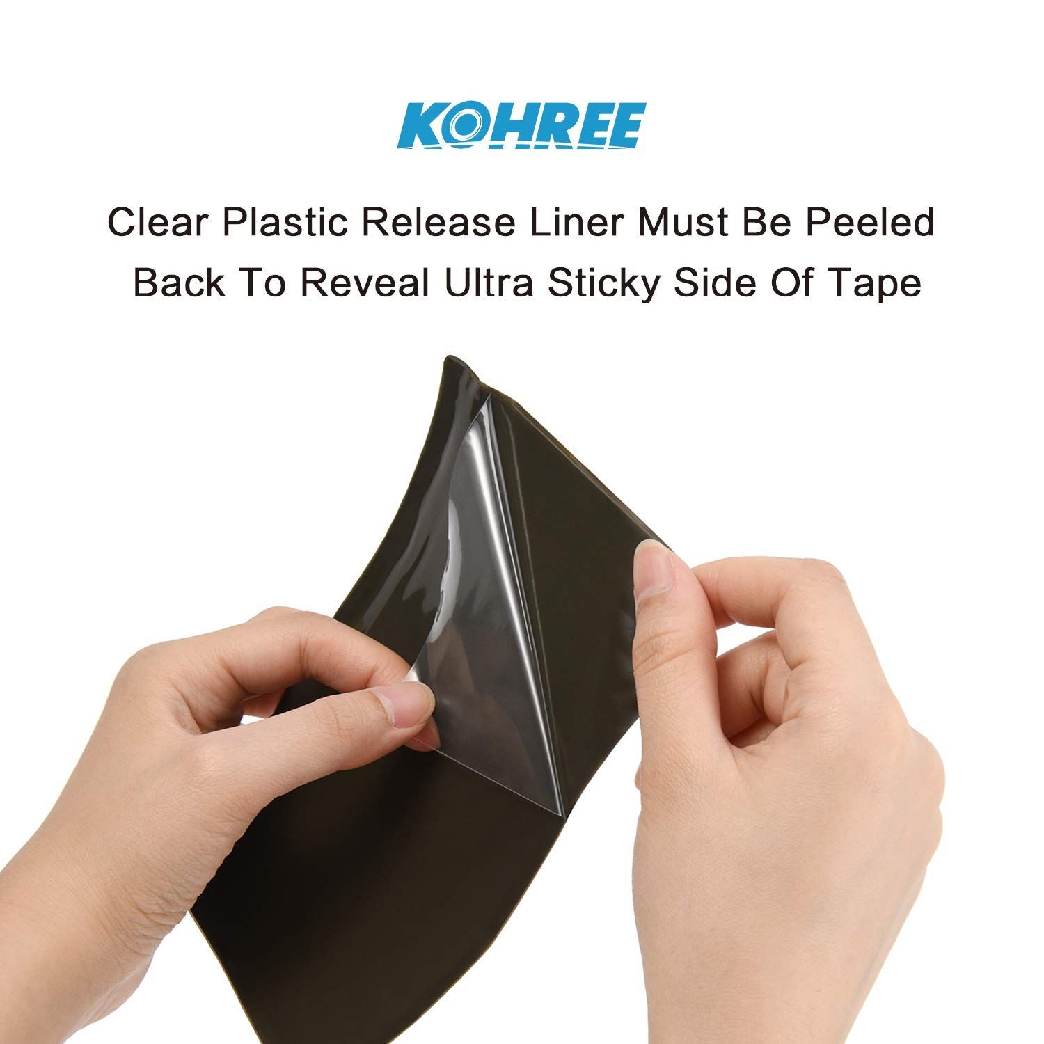 開店記念セール Kohree 補修テープ 防水 ブチルテープ 強力 ダクトテープ 耐熱 粘着テープ 屋外 屋内 水漏れ防止 パテ 雨漏り修理 ひび割れ  亀裂 壁