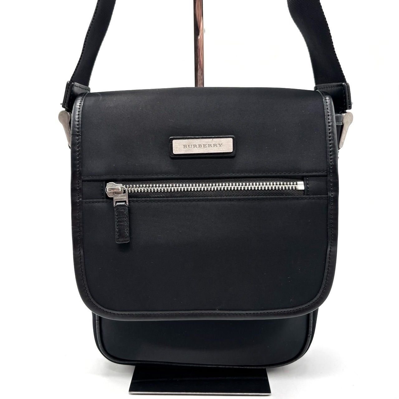 美品】 BURBERRY バーバリー ショルダーバッグ ノバチェック チェック 