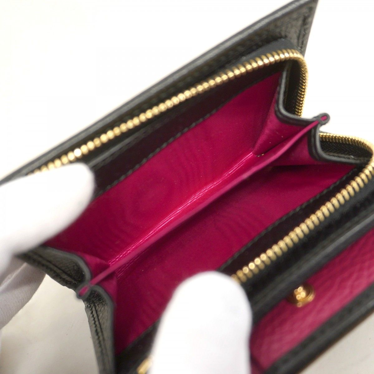 ブラック シャンパンゴールド金具