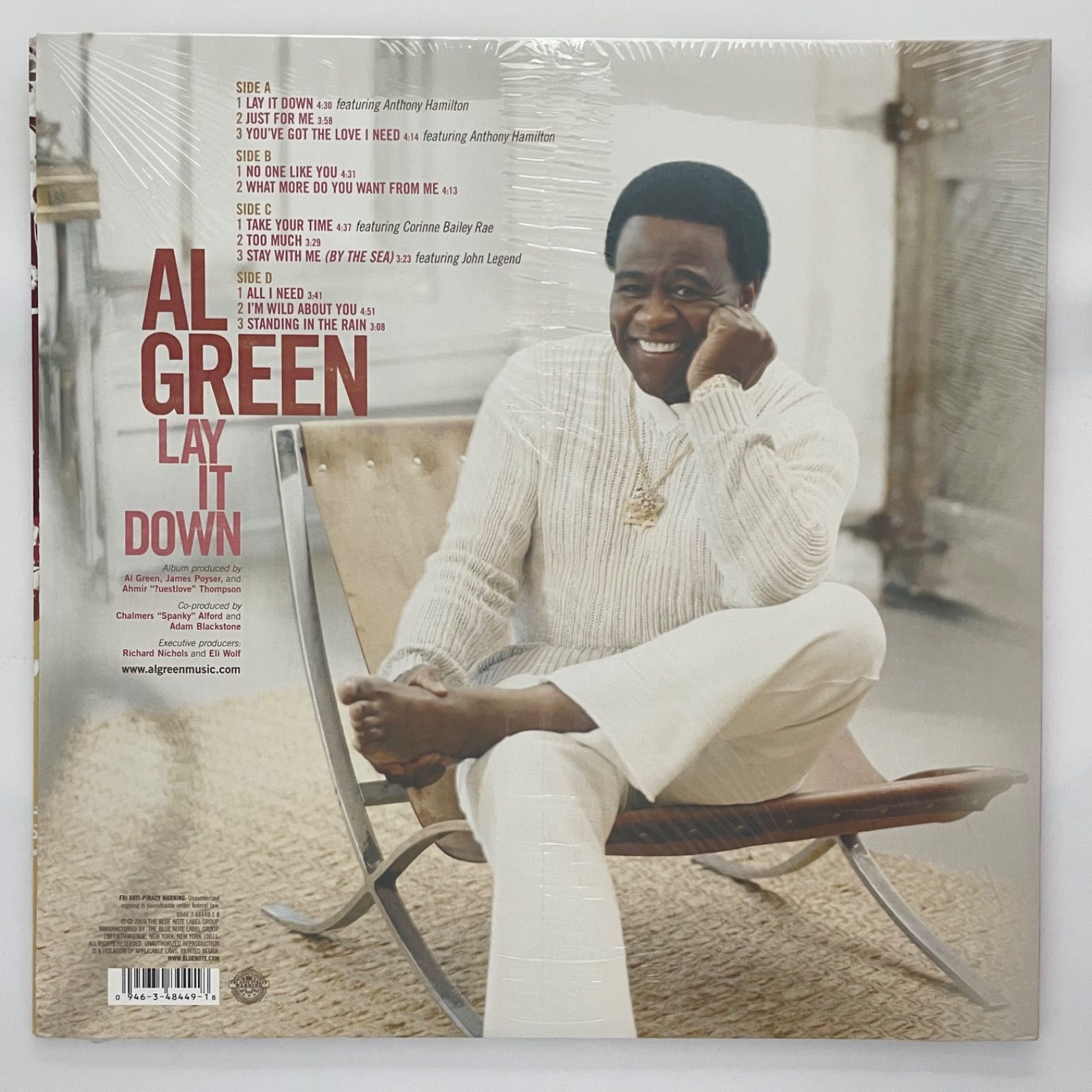 AL GREEN / LAY IT DOWNレコード