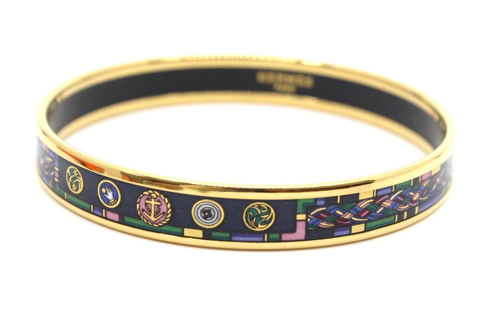 タイムセール❣️直営店購入❤︎HERMES❤︎レア エマイユ バングル ブレスレット 楽天市場】【エルメス】Hermes エマイユGM バングル