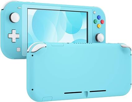 Nintendo Switch Lite 本体 カスタム ホワイト×ヘブンブルー