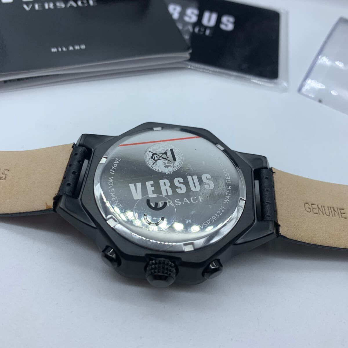 Versus Versace 腕時計 メンズ ブラック VSP393221 VERSUS VERSACE Palestro Men's Watch | VSP393221