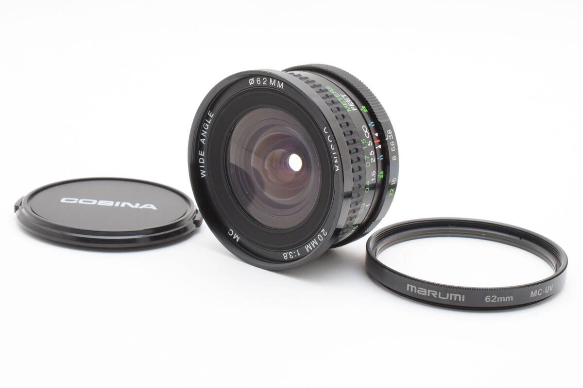 ★極上品★ コシナ MC WIDE ANGLE 20mm F3.8 ニコン用 ☆極上☆コシナ COSINA MC WIDE ANGLE 20mm F3.8 NIKON用 ☆稀代☆#