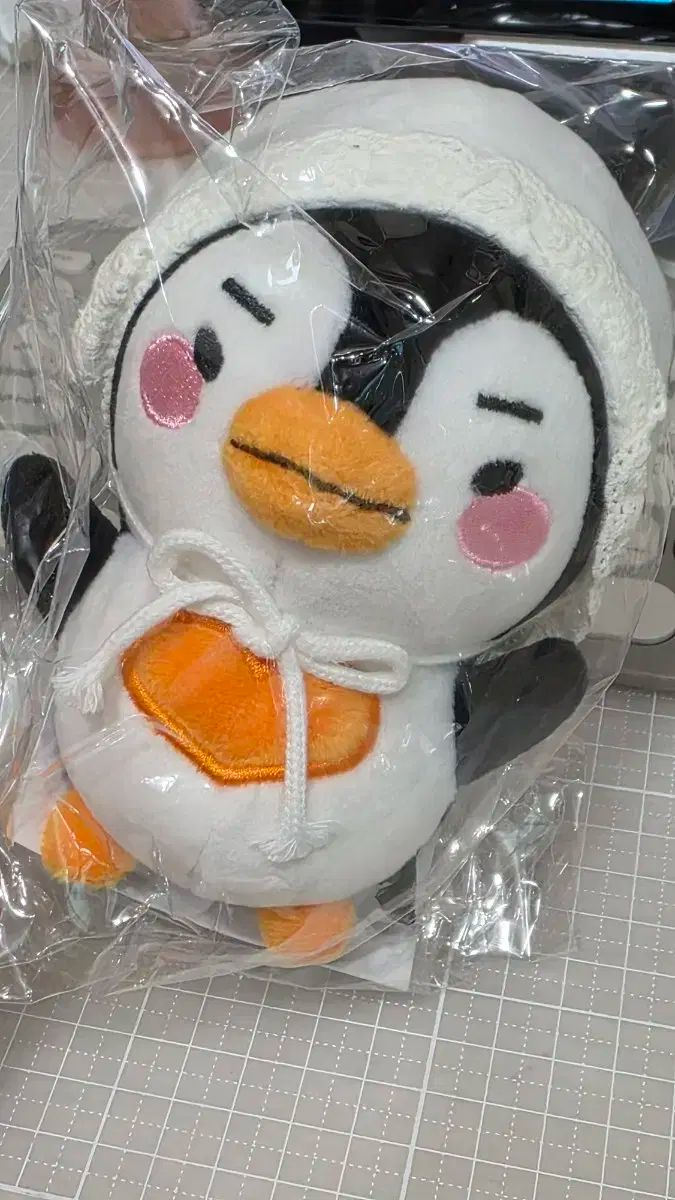 イジュノ PENPEN スノーフレーク プラッシュキーリング 韓国2PM