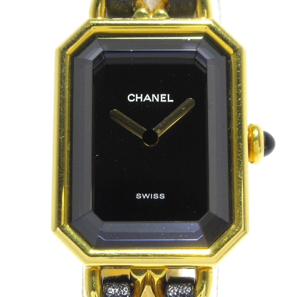 CHANEL シャネル 腕時計 プルミエール H0001 レディース サイズ L 黒