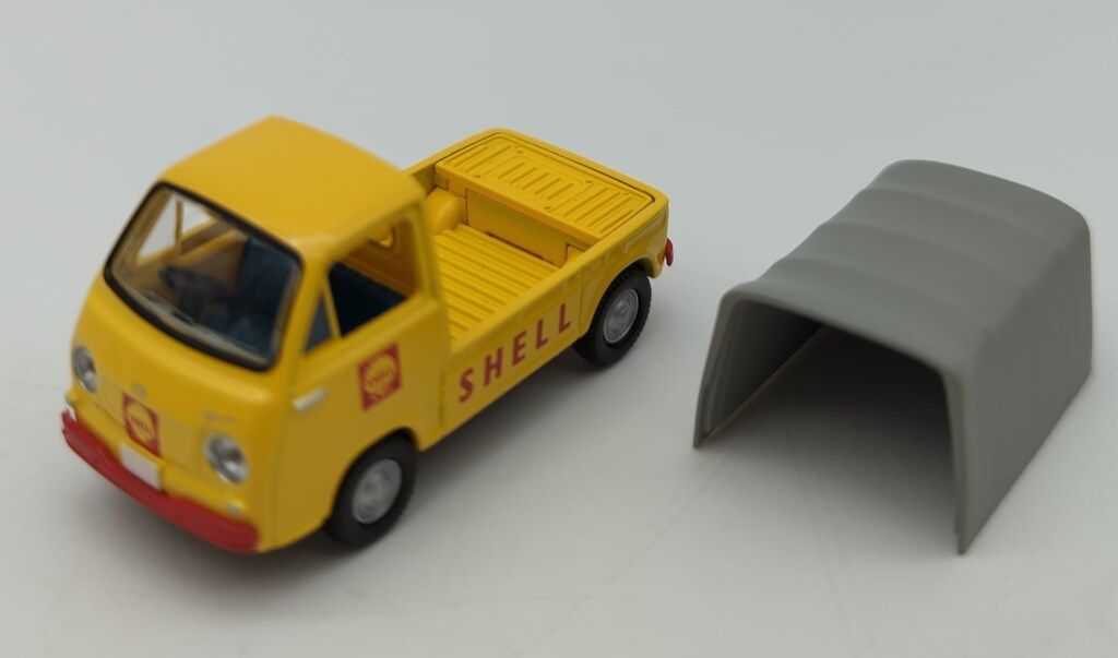 トミーテック トミカラマVINTAGE ガソリンスタンド(シェル) 02a