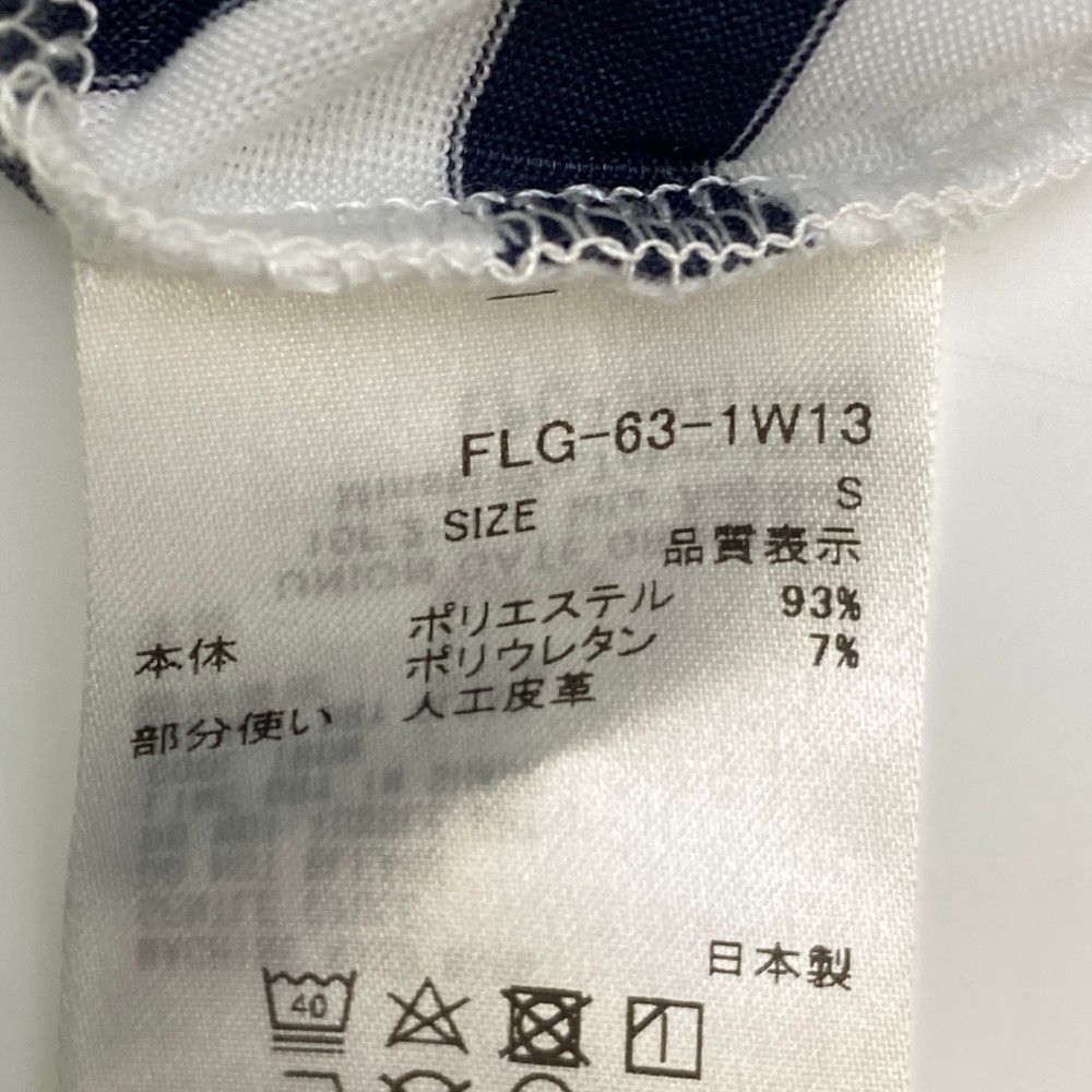サイズ：S Felisi フェリージ IL GOLF ハイネック半袖Tシャツ ボーダー柄 ホワイト系 [240101422611] ゴルフウェア レディース ストスト サイズ：S Felisi フェリージ IL GOLF ハイネック半袖Tシャツ