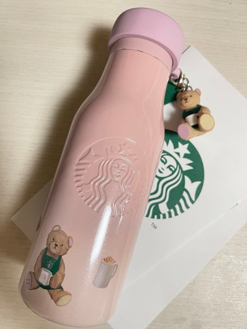 スタバ ステンレスボトル ジェラートピケ ジェラピケ スターバックス ピンク