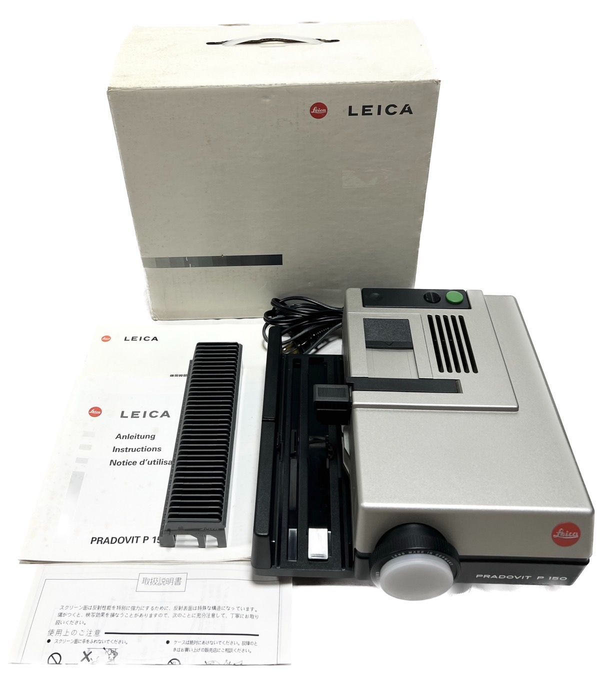 ☆動作品‼美品 Leica PRADOVIT P 150 スライドプロジェクター-