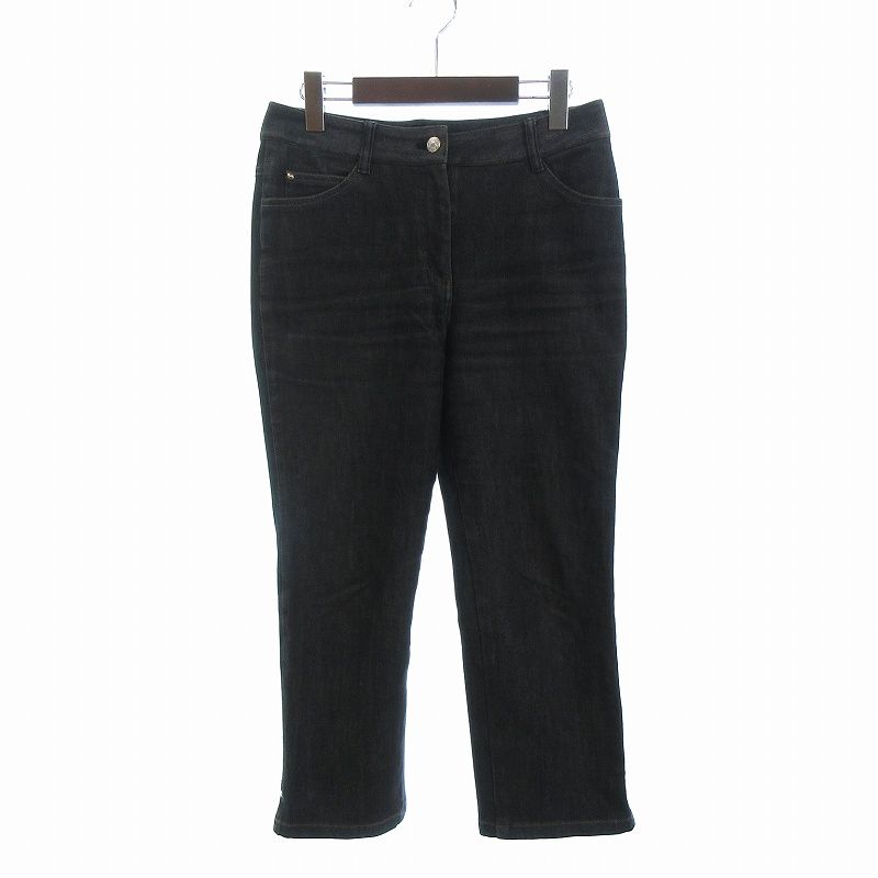 レリアン Leilian パンツ （チャコール） レリアン Leilian 美品 デニムパンツ ジーンズ ストレッチ