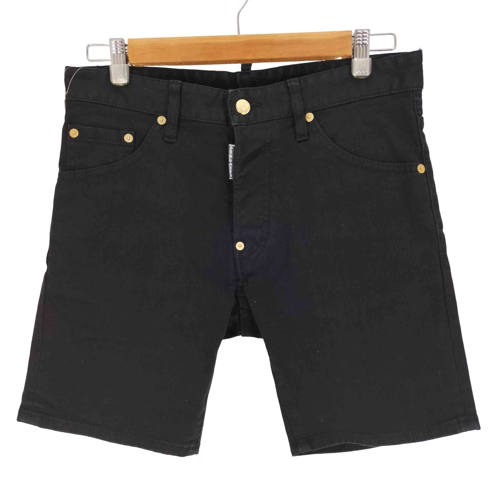 DSQUARED2 イタリア製 ブラックデニム ショーツ ディースクエアード DSQUARED2 13SS イタリア製 Black Denim Shorts