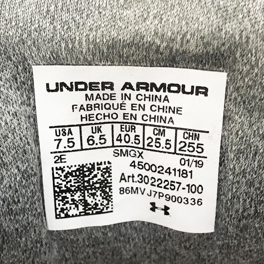 UNDER ARMOUR アンダーアーマー 3022257-100 SHOWDOWN SL BOA