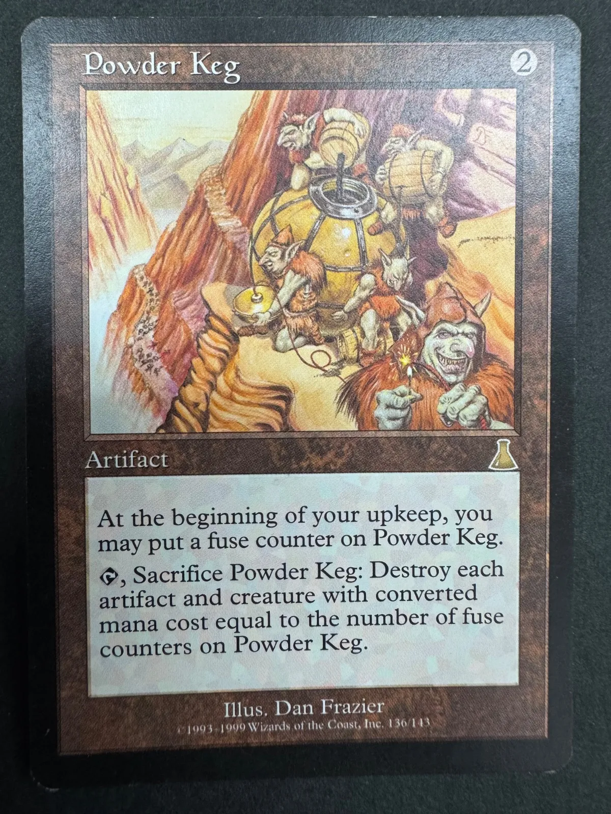 MTG【Foil】火薬樽/Powder Keg [褒賞プログラム] ２枚セット MTG【Foil】火薬樽/Powder Keg [褒賞プログラム] 2枚セット