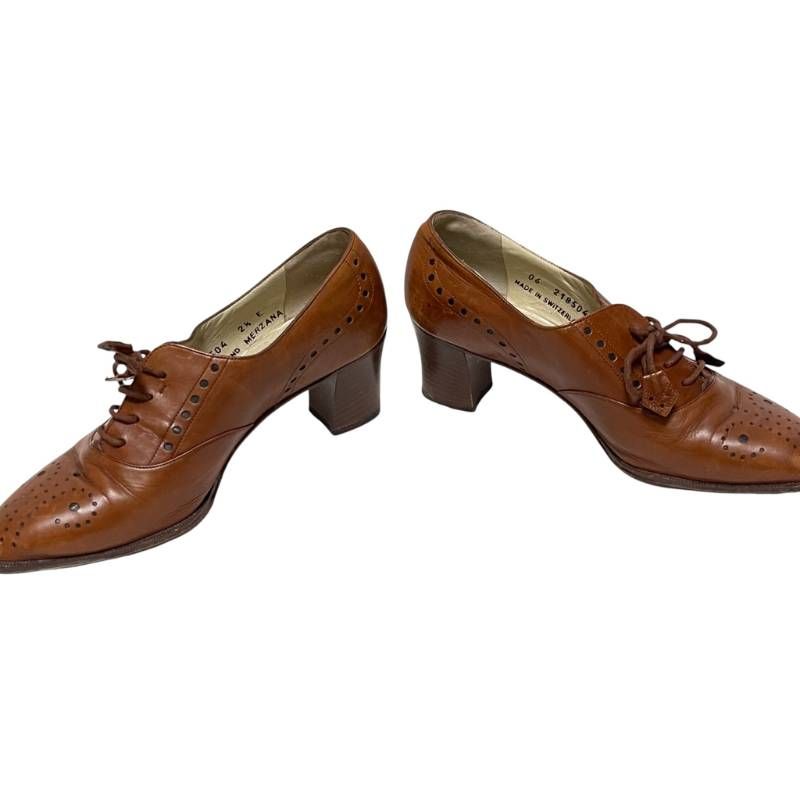 BALLY バリー レディース 革靴 パンプス 2.5 22cm相当 ブラウン GR1