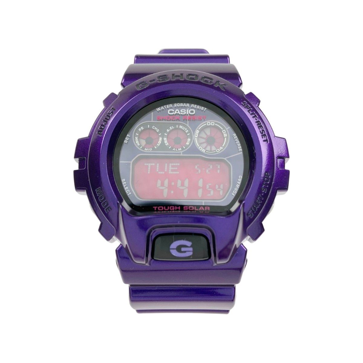 ▽▽カシオ G-SHOCK カラーディスプレイシリーズ G-6900CC-6 パープル